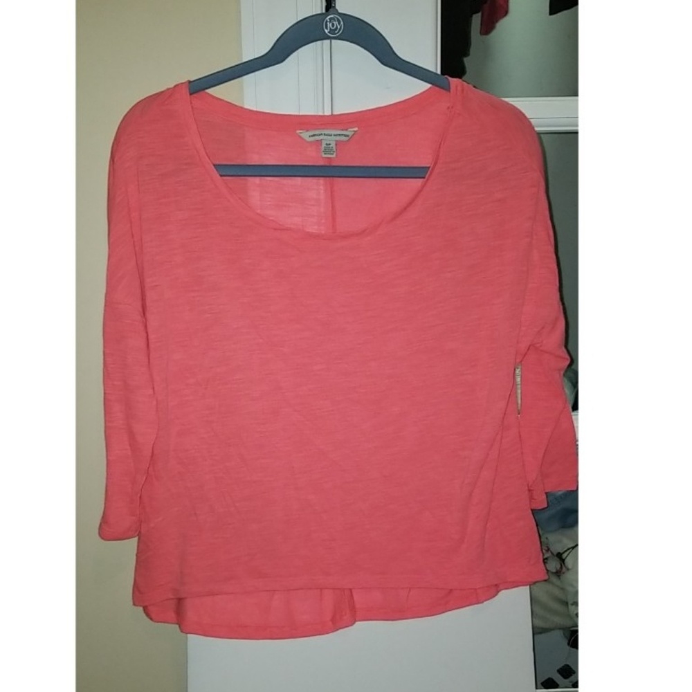 Half sleeve pink shirt